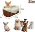 TBQA Portable Pet Travel Carrier, Small Dog Bed with Tether, Center Console Dog Sear, for Small Pet Carriers
