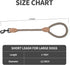 Mile High Life Short Dog Leash - Braided Cotton Rope with Leather Tailor Tip, 18 Inch Heavy Duty Metal Clasp Wedding