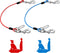 Dog Seat Belt Harness for Car,2pcs Dog Seatbelt of Coated Wire Leash