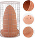 Ipetboom Spawning Bucket Set, Slate Stone Aquarium Angel Fish Live Angelfish Spawning Cone for Fish Eggs Cones Clay Rock