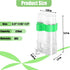 CLPOAWC Bird Water Dispenser, 2 Pcs Automatic Bird Feeder for Budgies, Parakeet Cage Accessories, Clear