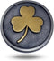 Irish Shamrock Ireland Clover Unique Magnetic Golf Ball Marker with Hat Clip Accessory for Men & Women