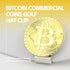 Scott Edward 2pcs Bitcoin Golf Ball Marker with Magnetic Hat Clip, Unique Golf Gift Ideas for Men and Women