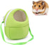 Hypeety Pet Carrier Bag Sling Backpack for Small Pets, Breathable Outgoing Bag (Green)