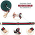 Elegant Dog Collar and Leash Set, Durable Soft Pet Collars and Leashes, Luxury Packing Gift for Medium Dogs