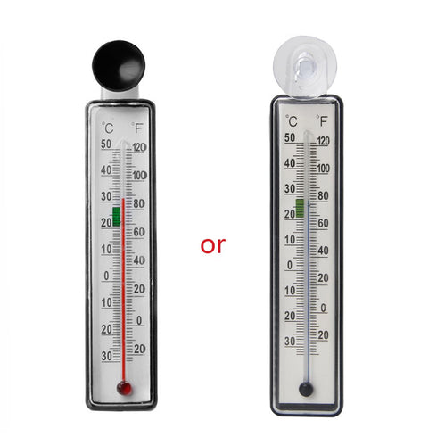 14.50x2.80x1cm Aquarium Digital Thermometer Fish for Submersible Thermometers Large Numbers No Messy ES Suck Inside