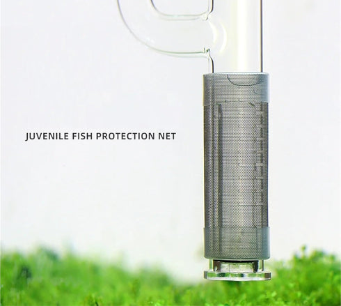 baoauh 3pcs Water(23mm) Aquarium Stainless Steel Mesh Filter Guard Aquarium Filter Stainless Steel Inlet Protective Net