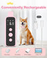 Bousnic Shock Collar for Dogs, Waterproof Rechargeable Electric Training Collar with Remote for Small Medium Large Dogs