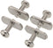 Lixada 4 Stainless Steel Kayak Rail/Track Screws & Track Nuts Hardware Gear Mounting Kit