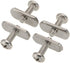 Lixada 4 Stainless Steel Kayak Rail/Track Screws & Track Nuts Hardware Gear Mounting Kit
