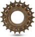 Single Speed Bike Freewheel, Metal 3 Speed Flywheel Bicycle Accessory for Mountain Road Bike (Threaded Type, 16/19/22T)