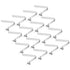 PATIKIL 6.4x5mm Kayak Paddle Snaps, 16 Pack Tent Pole Clips for Camping, Steel V Shaped Push Button Spring Clips