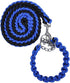 Dog Collar and Leash Set, Heavy Duty Nylon Braided Rope Strong 4 FT Dog Leash and Dog Training Collar for Small Medium Large Dogs