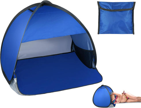 Mini Tent for Pets, Small Dog Tent for Beach, Portable Pop Up Sun Shade Shelter with Phone Compartment for Camping