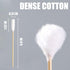 6 Inch Long Cotton Swabs for Dogs, Cats, Small Pets, Ear Cleaning Swabs with Bamboo Handle, 200pcs