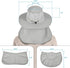 IYEBRAO Mens Outdoor Sun Hat with Face Neck Flap, UV Protection Wide Brim Fishing Hat for Hiking and Gardening