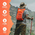 Maelstrom Hydration Backpack, Hiking Backpack with 2L Water Bladder, Lightweight Insulation for Hiking
