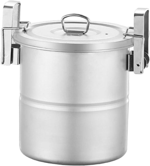 kowaku 304 2 3 Camping Rice Cooker Rice Cooking Pot with Lid Nonstick Stainless Steel Small Steamer Cookware