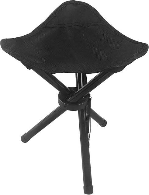 KKONHII Travel Folding Camping Stool, Outdoor Tripod Seat, Folding Camping Chairs,Fishing Chair for