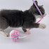 NexusPulse 1.97 inch, Interactive Cat Ball Toy with Yarn, Colorful Chewing Toy for Kitten Training, Indoor Pet Supplies