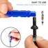 Valve Core Remover Tool for Schrader and Presta Valves, Easy Inner Tube Repair for Mountain and Road Bicycles