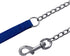 Metal Dog Leash and Collar Set, 4FT Chew Proof Heavy Duty Leash with Soft Padded Handle for Medium Large Dogs