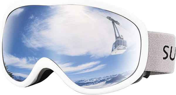 Supertrip Anti-Fog Snow Ski Goggles, 100% UV Protection for Snowboarding