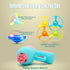 1 1 4 Cat Fetch Toy, Interactive Flying Cat Toy with Light Up Spinning Tops, LED Propellers and Flying