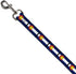 Dog Leash Colorado Flags 4 Feet Long 1.5 Inch Wide