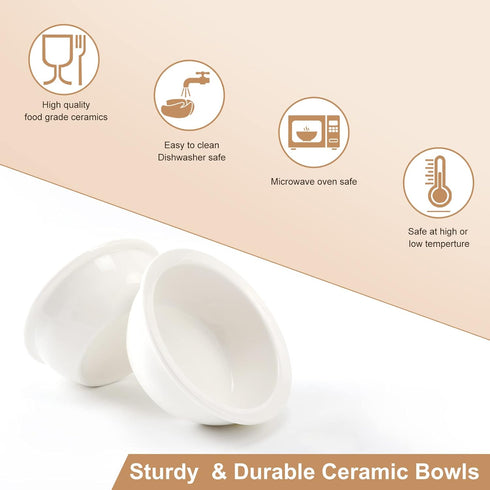 Sunhoo Ceramic Elevated Cat Bowls, Grey - Raised Puppy Dishes with Tilted Bamboo Stand for Anti Vomiting