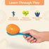 Set 3+ B. toys Outdoor Games Galore Combo Ring Toss & Egg-and-Spoon Game for Backyard Fun, Party Activities & Family