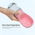 Dog Water Bottle - Leak Proof Portable Pet Water Dispenser for Dogs, Puppy Feeder for Travel (Pink 12oz)