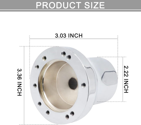 Golf Cart Steering Wheel Adapter for Club Car DS