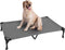 Veehoo Cooling Elevated Dog Bed, Portable Raised Pet Cot with Washable Mesh, Durable Dog Cots Bed for Indoor & Outdoor
