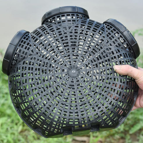 12.20X10.62X3.93In EEL Trap Crab Trap Portable Lobster Bait Fishing Net Lightweight Breathable Easy Use