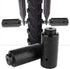 Oumefar 2PCS Steel Bicycle Foot Stand Pegs, Black BMX Axle Peg Replacement Accessory, 11 x 4cm / 4.33 x 1.57inch
