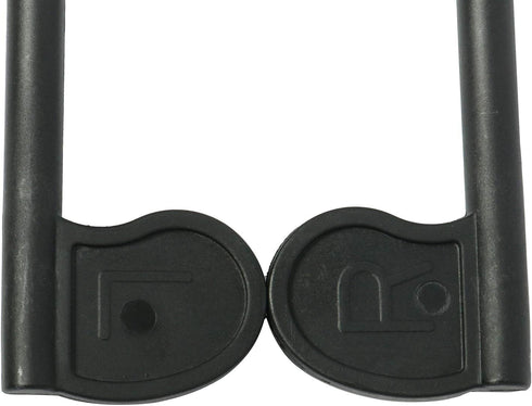NovelBee Adjustable Locking Foot Braces Pedals for Kayak Boat Direction Control (Left and Right)