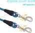 Check Cord Dog Tie Out Long Rope Leash 15FT 20FT 26FT 40FT 60FT 75FT for Dog Training, Obedience, Agility, Camping,