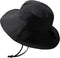 Waterproof Bucket Rain Hat for Men Women, Wide Brim Sun Protection Packable Boonie Hat for Outdoor Beach Fishing