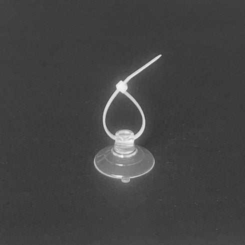 Aquarium Suction Cups, Heavy Duty with Adjustable Cable Ties, Dia.1.2"/1.8" Optional (1.8")