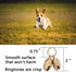 Copper Bell for Small Pet Collar, 0.85 inch Tracker Noise Maker Anti-theft Bell, 4pcs