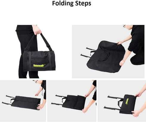 Rhinowalk 20/26inch Folding Bike Bag, Waterproof Bicycle Travel Case for Outdoors Bike Transport for Car Train Air