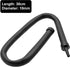 2Pcs Aquarium Flexible Rubber Wall Air Curtain Bubble Tube for Fish Tank Soft Rubber Tube Hose Oxygen Diffuser Tube