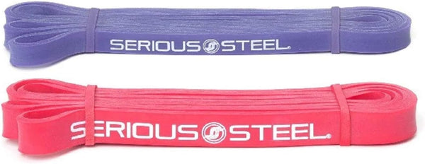 Serious Steel 41" Assisted Pull-up Band, Heavy Duty Resistance Band Sets for Stretching, Powerlifting, and Training