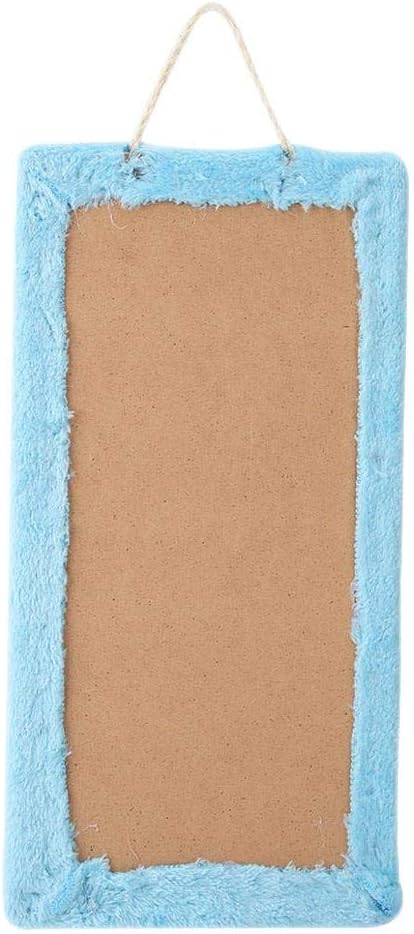 Ichiias Cat Scratching Post Blue - Sisal Hanging Kitten Catnip Scratcher Claw Board Pet Toy Accessory