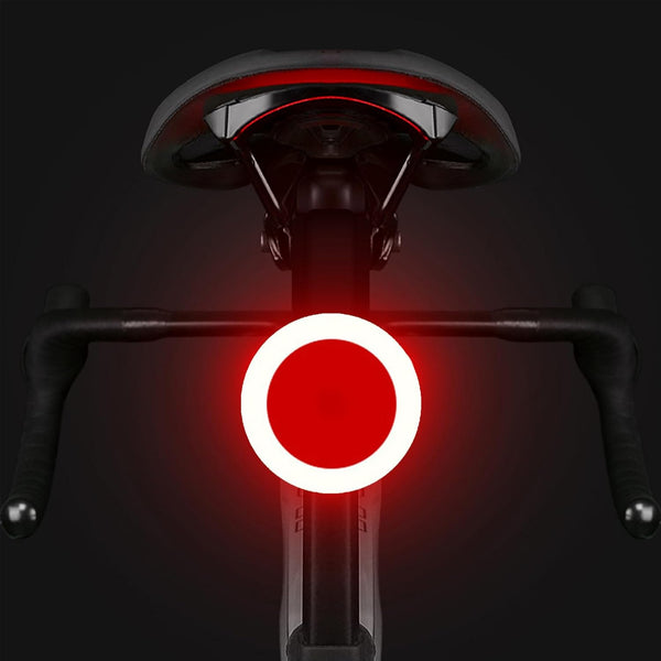 Rechargeable Bike Tail Light LED Bicycle Rear Light, Cycling Night Essential Bright Safety Lamp with 5 Modes Waterproof