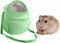 1 PCS Portable White Mesh African Hedgehog Hamster Carrier Bag | Breathable Pet Dog Handbag, Puppy Cat Travel (S)