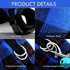 2 Pieces Guinea Pig Harness and Leash - Adjustable Hamster Ferret Harness and Leash Set for Small Animals (M, 8-9 Inch