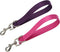 Traffic Dog Leash, Pet Dog Training Leash with Grab Handle and Training Tab (Rosered & Purple)