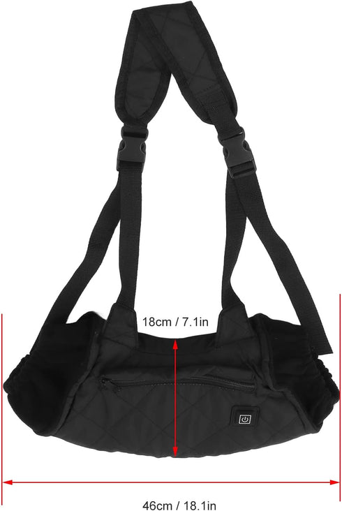 Hilitand Hand Warmer Pouch - Outdoor 3 Levels Heating Hand Muff for Winter Hunting Camping Hiking